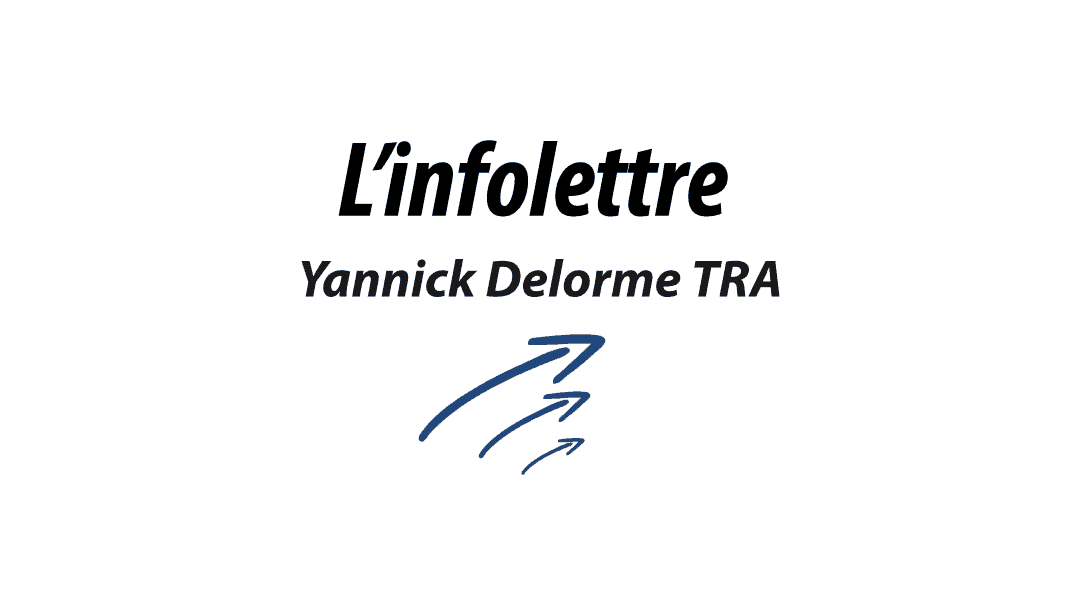 Infolettre Yannick Delorme TRA