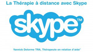 La thérapie à distance avec Skype, est non seulement possible, mais très efficace, autant que la thérapie en bureau.